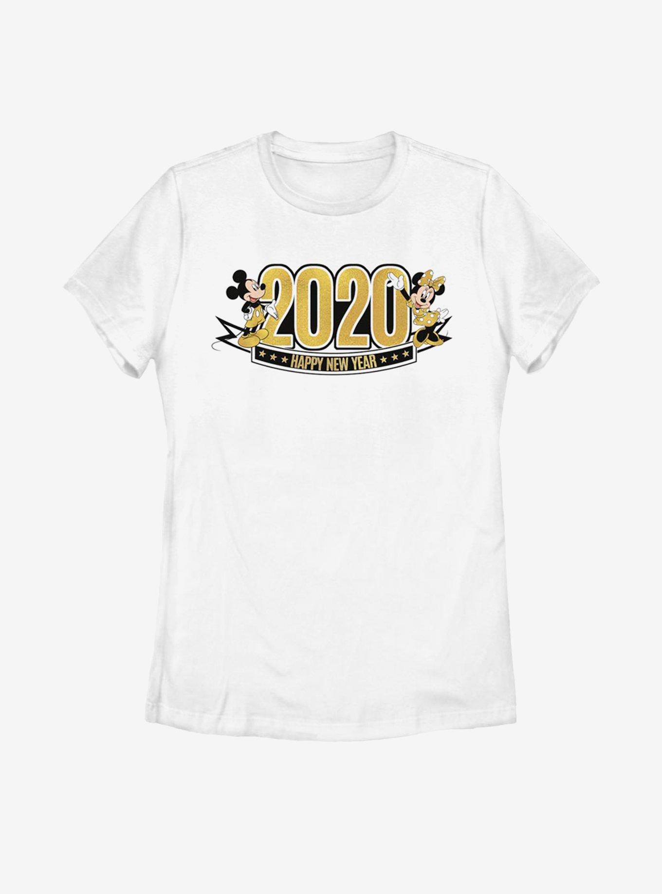 Disney Mickey Mouse Mickey And Minnie 2020 Womens T-Shirt