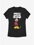 Disney Mickey Mouse Awesome Doctor Womens T-Shirt, BLACK, hi-res