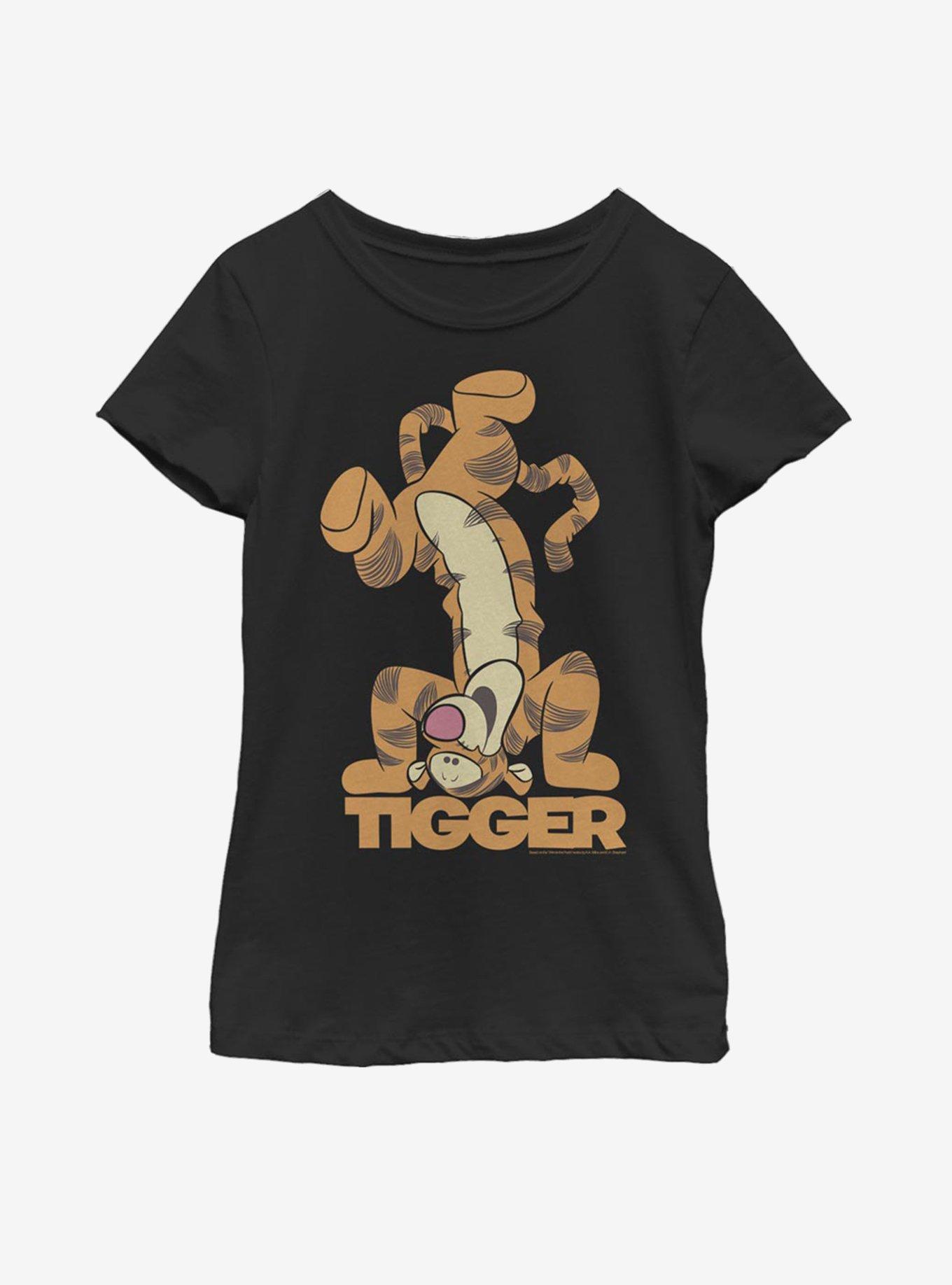 Disney Winnie The Pooh Tigger Bounce Youth Girls T-Shirt, , hi-res