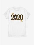Disney Mickey Mouse Greetings 2020 Womens T-Shirt, WHITE, hi-res