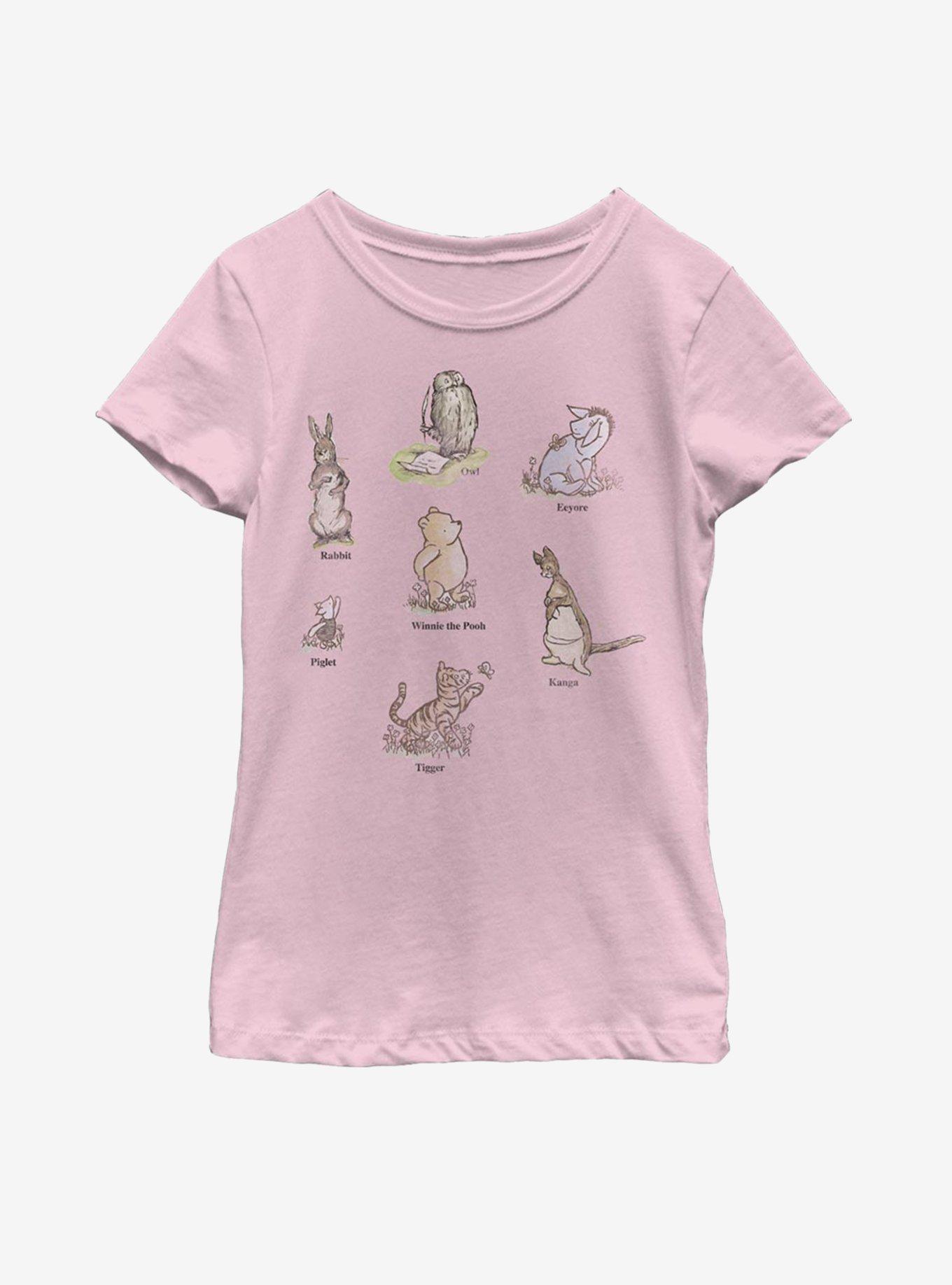 Disney Winnie The Pooh Winnie Poster Youth Girls T-Shirt, , hi-res