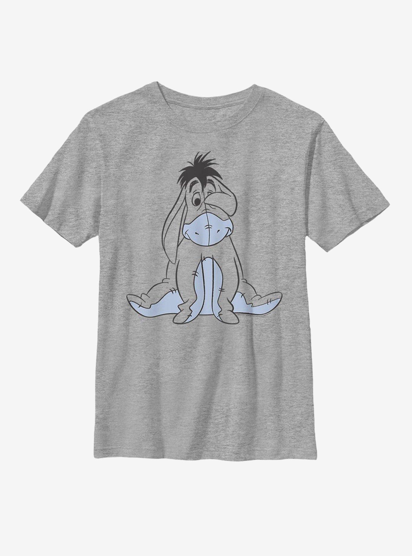 Disney Winnie The Pooh Basic Sketch Eeyore Youth T-Shirt, , hi-res