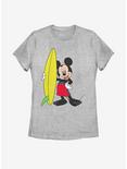 Disney Mickey Mouse Mickey Surf Womens T-Shirt, ATH HTR, hi-res