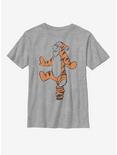 Disney Winnie The Pooh Basic Sketch Tigger Youth T-Shirt, ATH HTR, hi-res