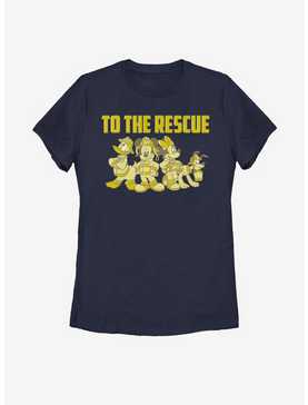 Disney Mickey Mouse Thank You Firefighters Womens T-Shirt, , hi-res