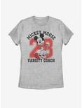 Disney Mickey Mouse Varsity Mouse Womens T-Shirt, ATH HTR, hi-res