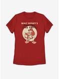 Disney Donald Duck Vintage Fireman Donald Womens T-Shirt, RED, hi-res