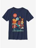 Disney Winnie The Pooh And Friends Youth T-Shirt, NAVY, hi-res