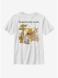 Disney Winnie The Pooh In The Woods Youth T-Shirt, WHITE, hi-res