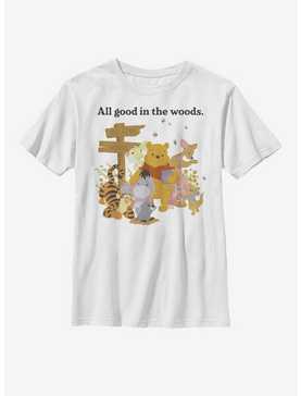 Disney Winnie The Pooh In The Woods Youth T-Shirt, , hi-res