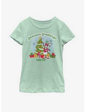 Disney Mickey Mouse Greetings From Aunt Youth Girls T-Shirt, , hi-res