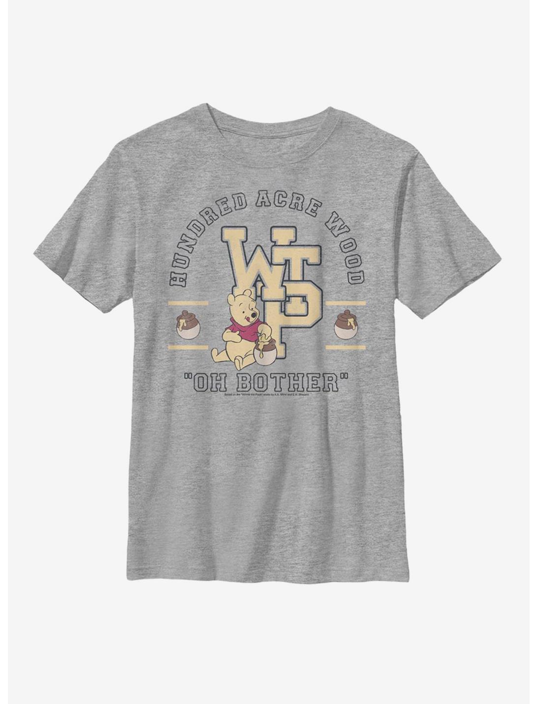 Disney Winnie The Pooh Collegiate Youth T-Shirt, ATH HTR, hi-res