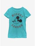 Disney Mickey Mouse Mickey Legend Youth Girls T-Shirt, TAHI BLUE, hi-res