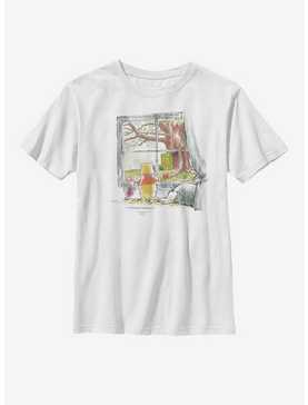 Disney Winnie The Pooh Winnie Window Youth T-Shirt, , hi-res