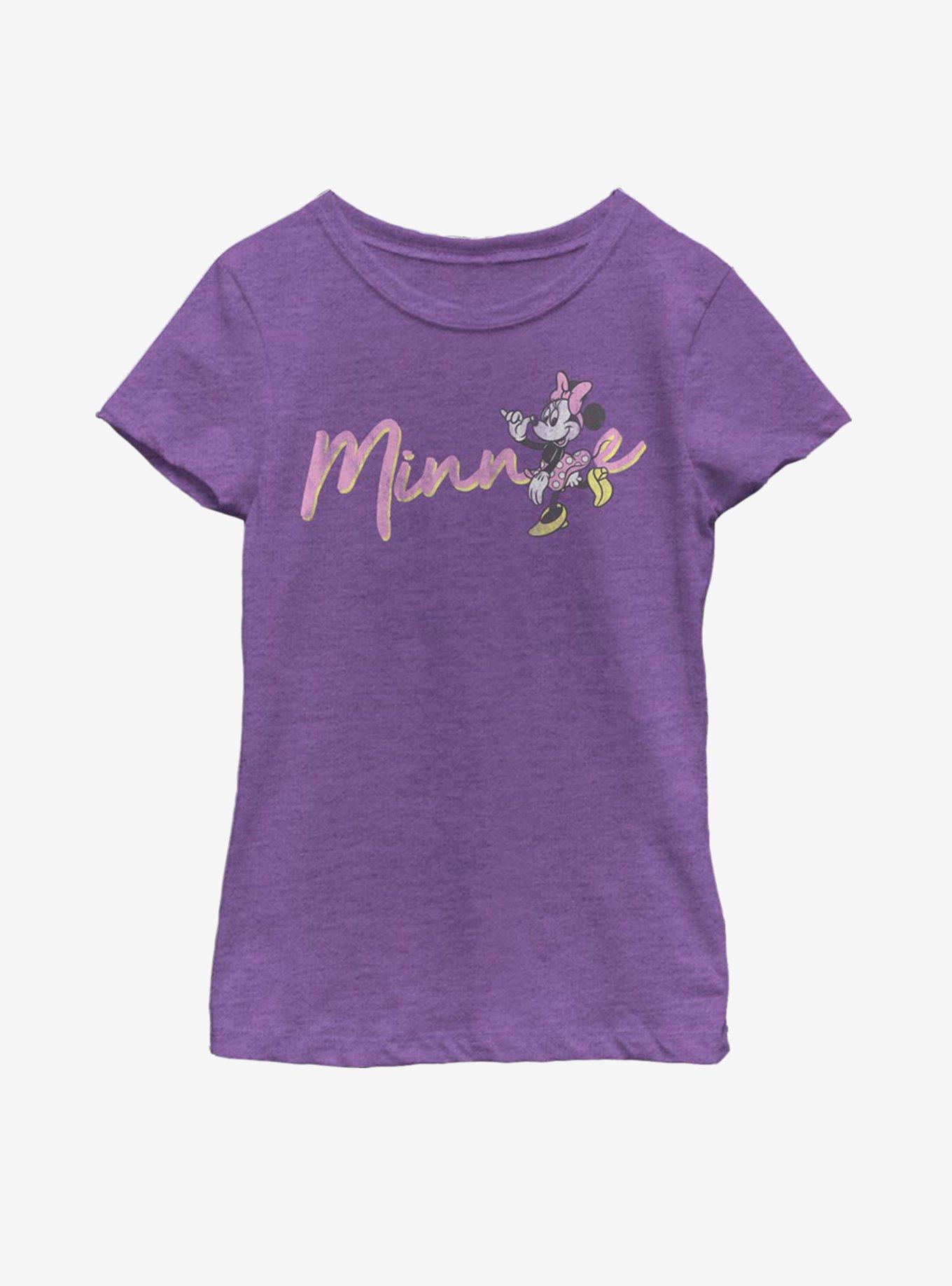 Disney Mickey Mouse Minnie Youth Girls T-Shirt, , hi-res