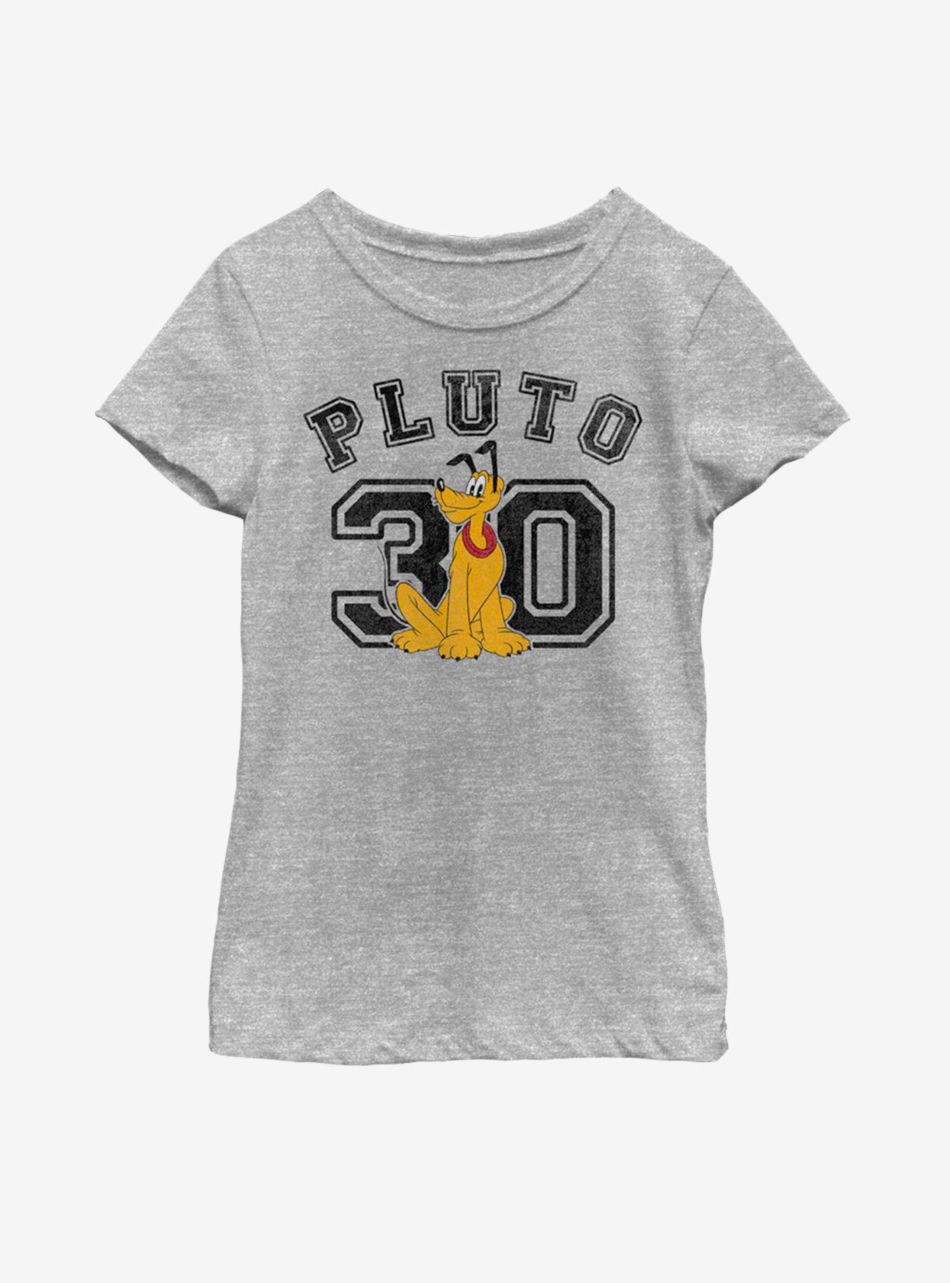 Disney Mickey Mouse Pluto Collegiate Youth Girls T-Shirt, , hi-res