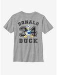 Disney Donald Duck Collegiate Youth T-Shirt, ATH HTR, hi-res