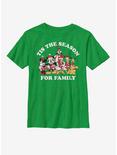 Disney Mickey Mouse Family Season Youth T-Shirt, KELLY, hi-res