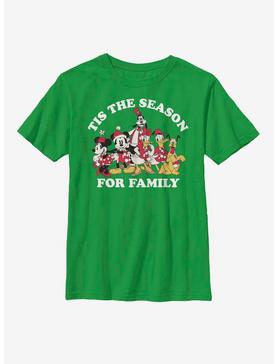 Disney Mickey Mouse Family Season Youth T-Shirt, , hi-res
