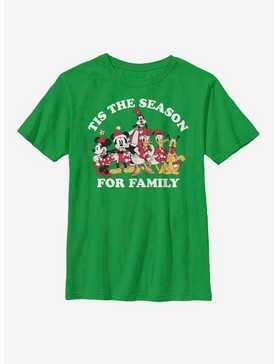 Disney Mickey Mouse Family Season Youth T-Shirt, , hi-res