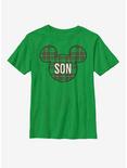 Disney Mickey Mouse Son Holiday Patch Youth T-Shirt, KELLY, hi-res