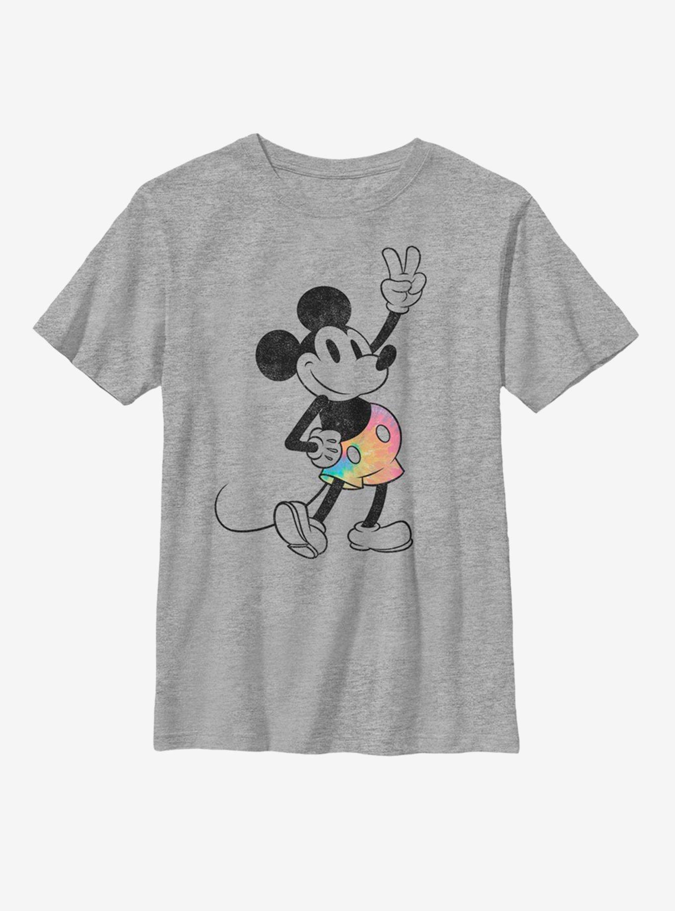 Disney Mickey Mouse Tie Dye Youth T-Shirt