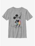 Disney Mickey Mouse Tie Dye Mickey Youth T-Shirt, ATH HTR, hi-res
