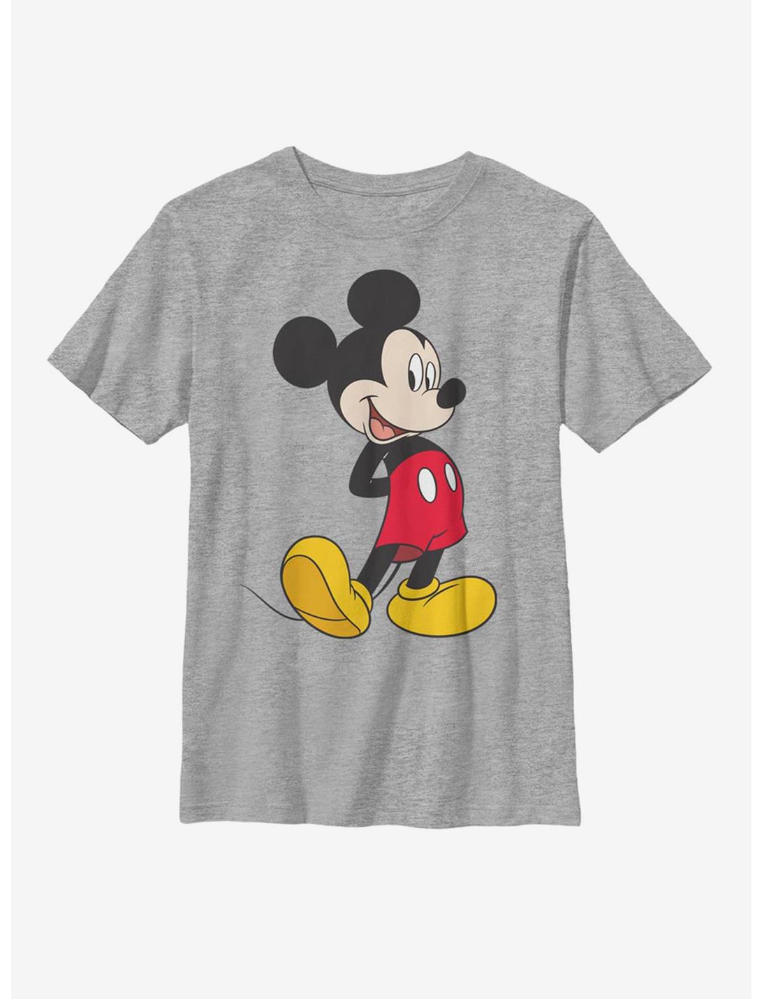 Disney Mickey Mouse Traditional Mickey Youth T-Shirt, ATH HTR, hi-res