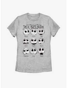 Disney The Nightmare Before Christmas Jack Emotions Womens T-Shirt, , hi-res