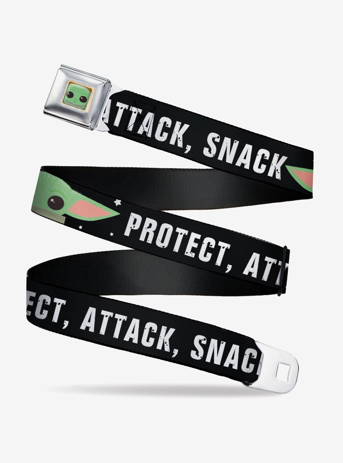 Buckle-Down Star Wars The Mandalorian The Child Protect Attack Snack Seatbelt Belt, , hi-res