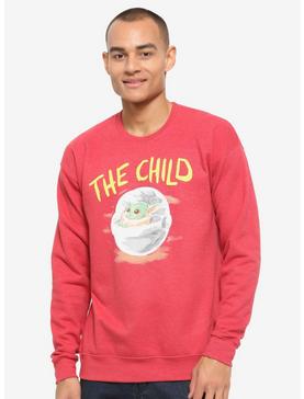 Star Wars The Mandalorian The Child Sketch Crewneck - BoxLunch Exclusive, , hi-res