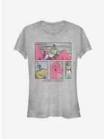 Star Wars Boba Mythosaur Panel Girls T-Shirt, ATH HTR, hi-res