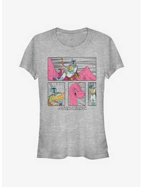 Star Wars Boba Mythosaur Panel Girls T-Shirt, , hi-res