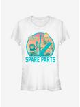 Star Wars Spare Parts Girls T-Shirt, WHITE, hi-res