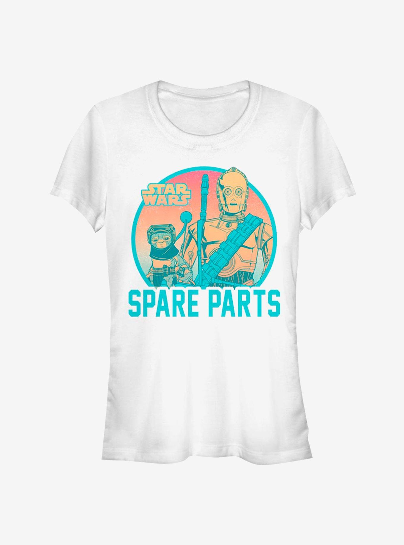 Star Wars Spare Parts Girls T-Shirt, WHITE, hi-res