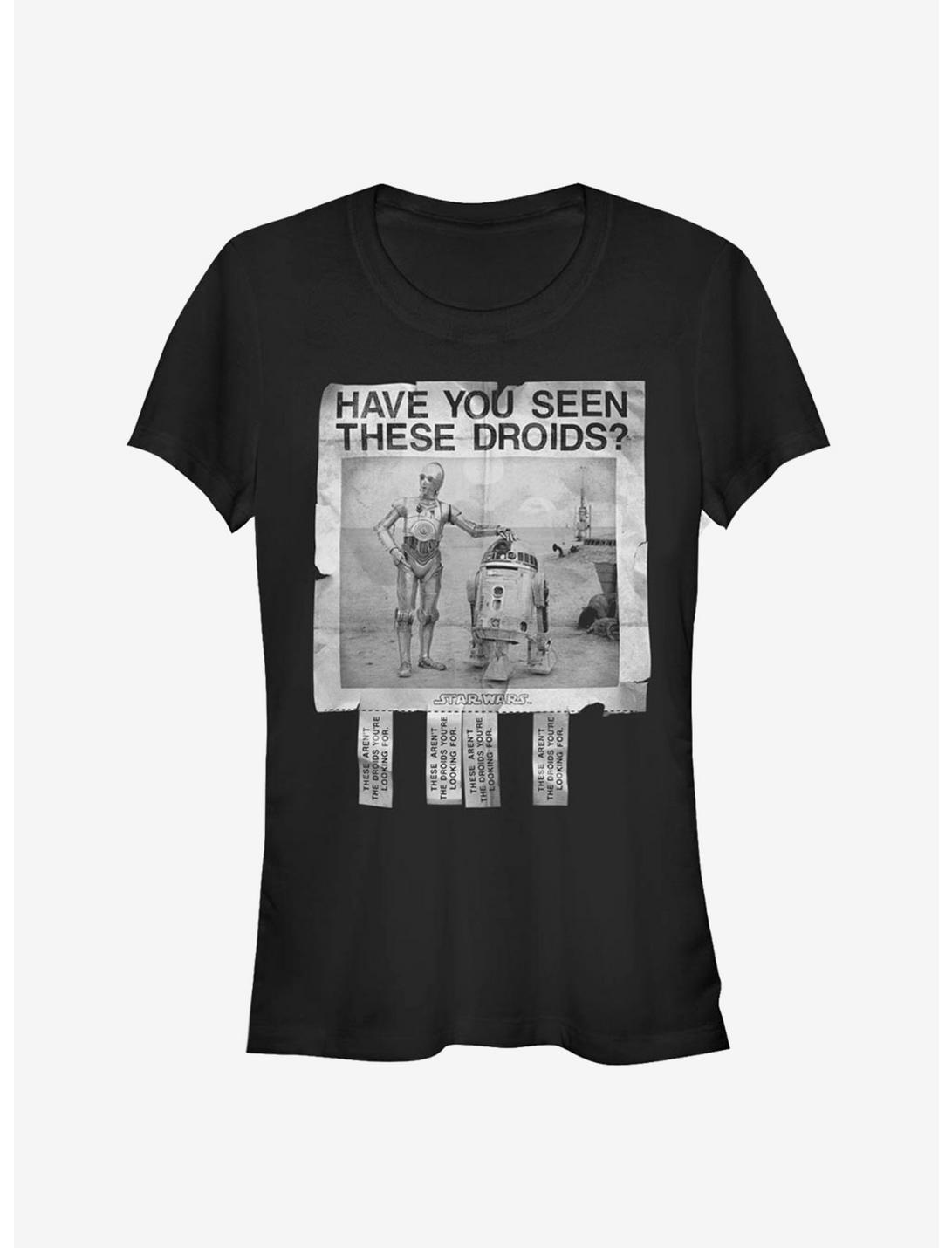 Star Wars Missing Droids Girls T-Shirt, BLACK, hi-res