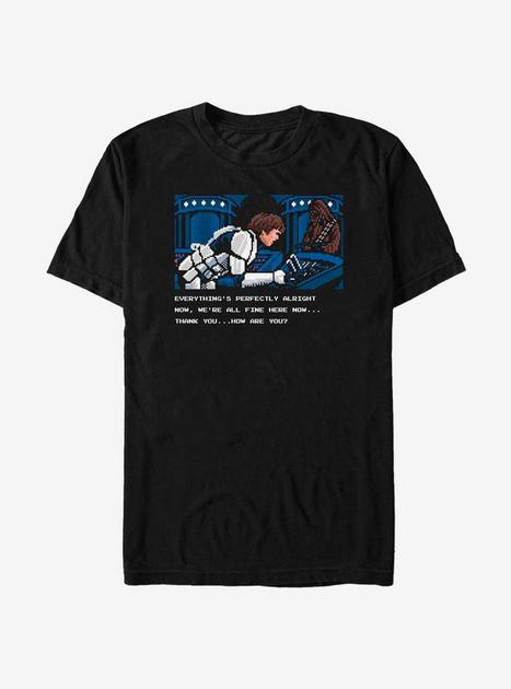Star Wars New Hope T-shirt voor heren in blauw *officieel* voor fans