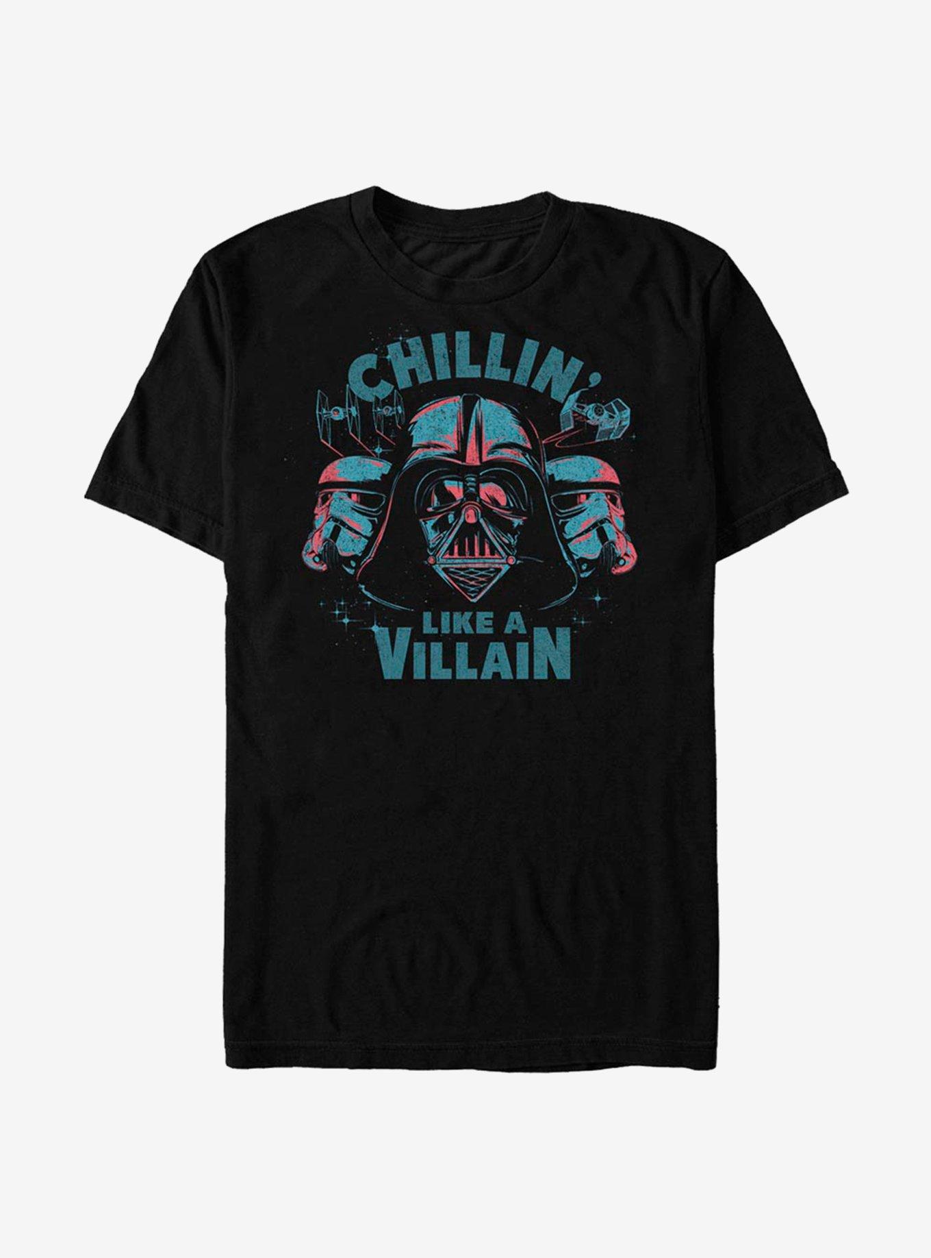 Star Wars Chill Vill Darth Vader T-Shirt, BLACK, hi-res