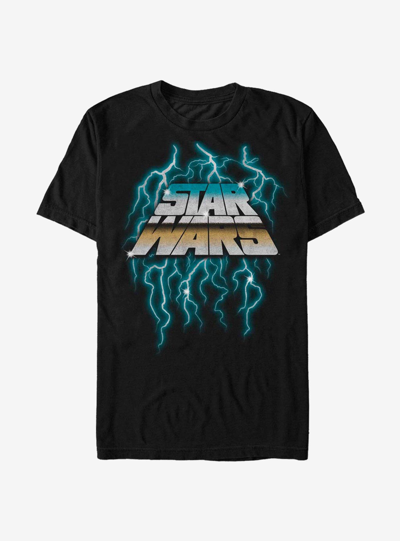 Star Wars Chrome Slant T-Shirt, BLACK, hi-res