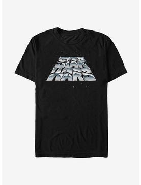 Star Wars Chrome Slant Logo T-Shirt, , hi-res