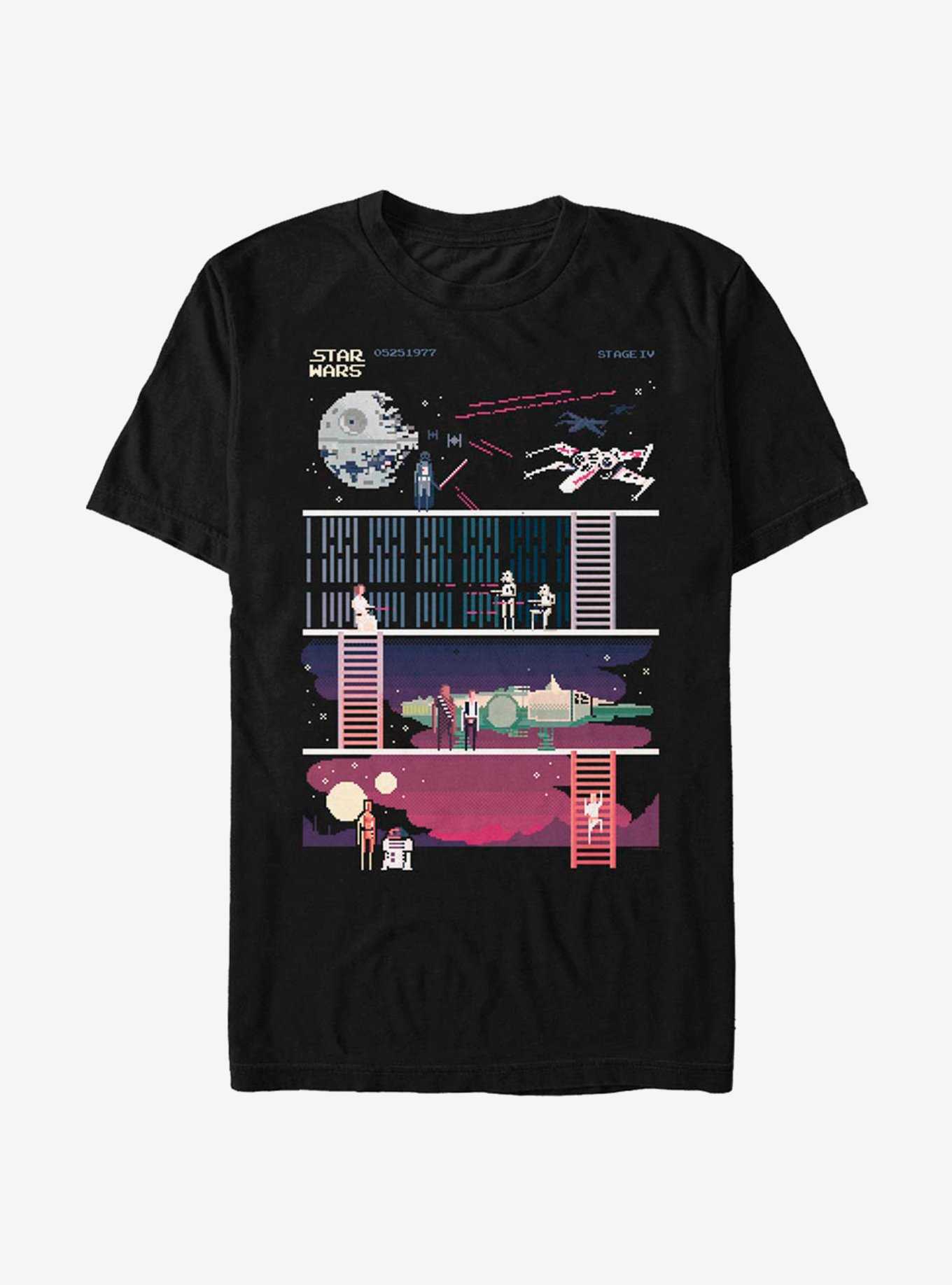 Star Wars Ep Iv Pixel T-Shirt, , hi-res