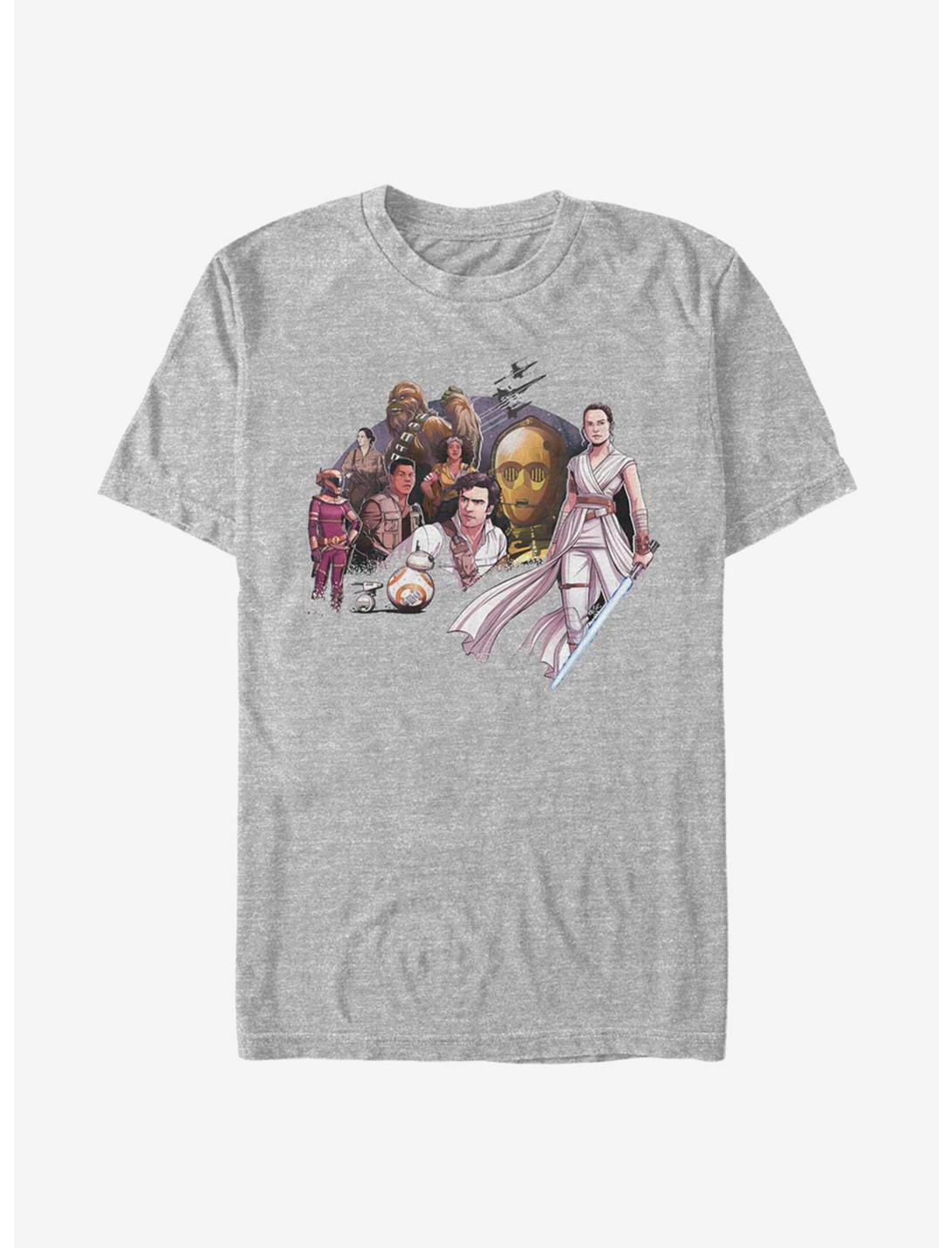 Star Wars Trixie Grouped T-Shirt, ATH HTR, hi-res