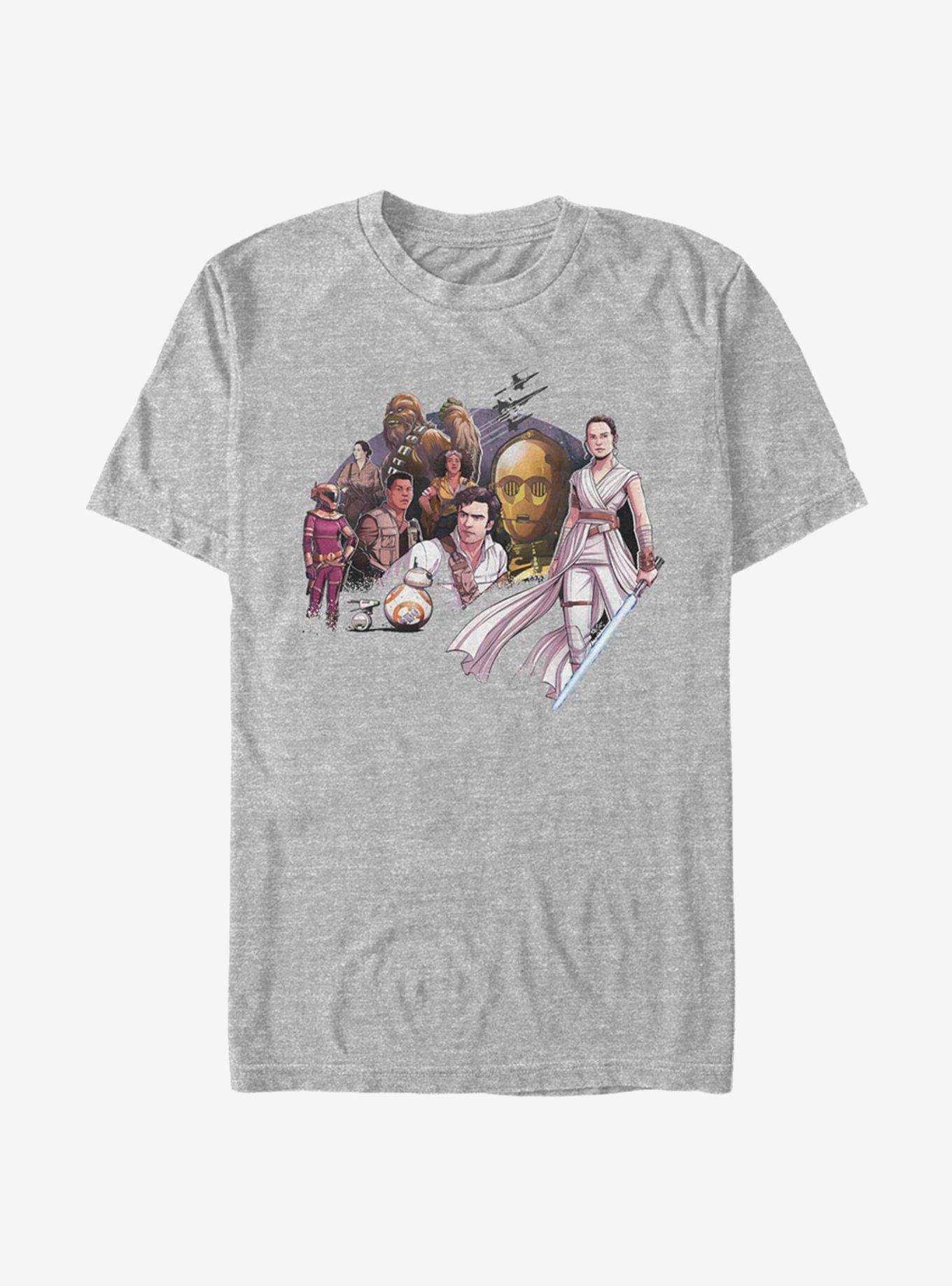 Star Wars Trixie Grouped T-Shirt, ATH HTR, hi-res