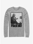 Star Wars Get Pinched Long-Sleeve T-Shirt, ATH HTR, hi-res