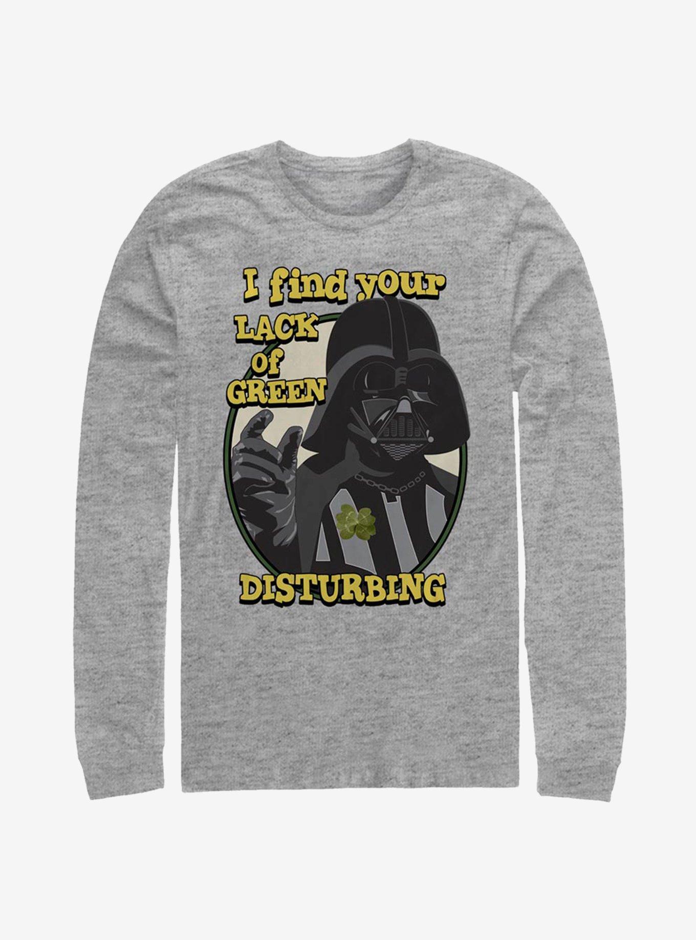 Star Wars Vader Pinch Long-Sleeve T-Shirt, ATH HTR, hi-res