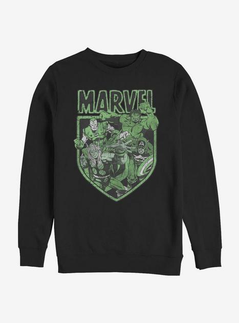 Marvel Avengers Marvel Tonal Sweatshirt - BLACK | Hot Topic