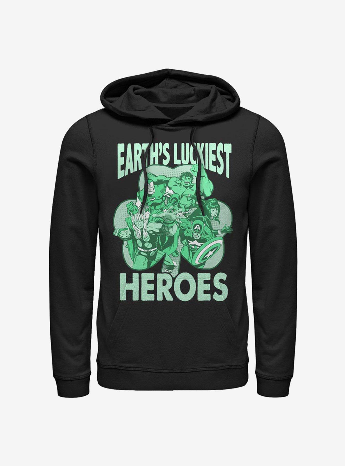 Marvel Avengers Luck Of The Hero Hoodie