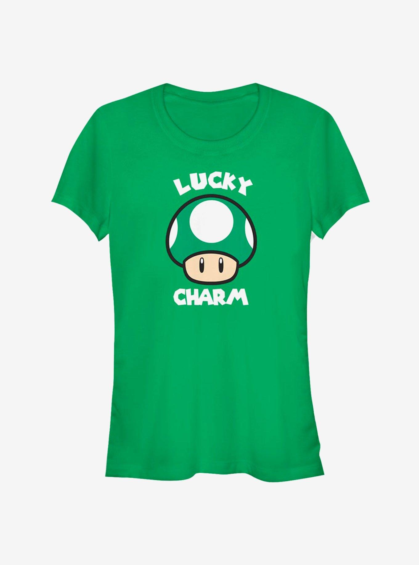 Nintendo Mario Lucky Mushroom Girls T-Shirt