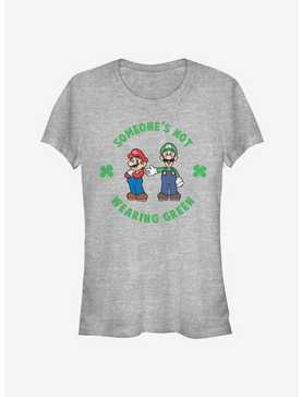 Nintendo Mario Wear Green Girls T-Shirt, , hi-res