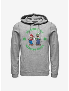 Nintendo Mario Wear Green Hoodie, , hi-res